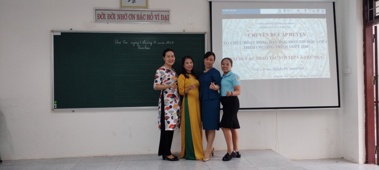 CHUYÊN ĐỀ TIN HỌC CẤP HUYỆN